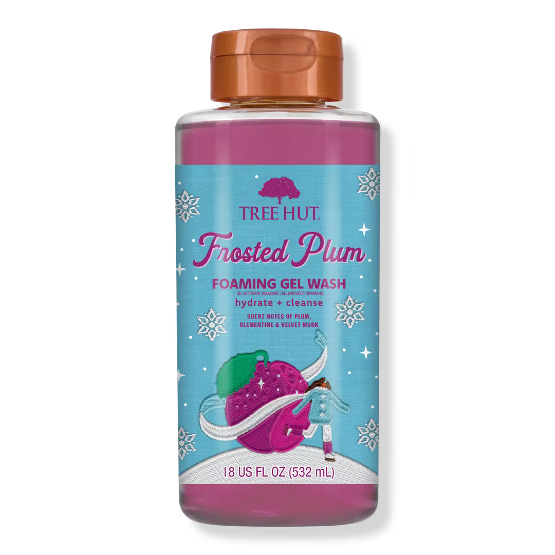 Tree Hut Frosted Plum Foaming Gel Wash