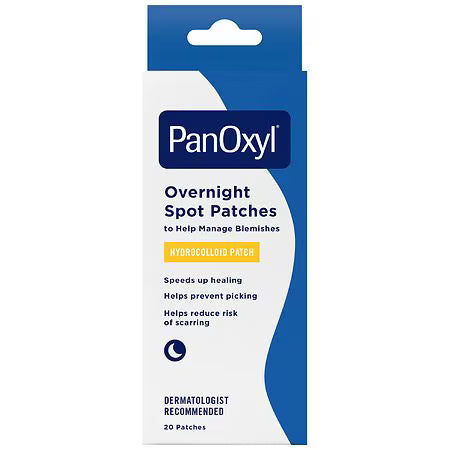 PanOxyl Overnight Spot Patches – 20 Patches