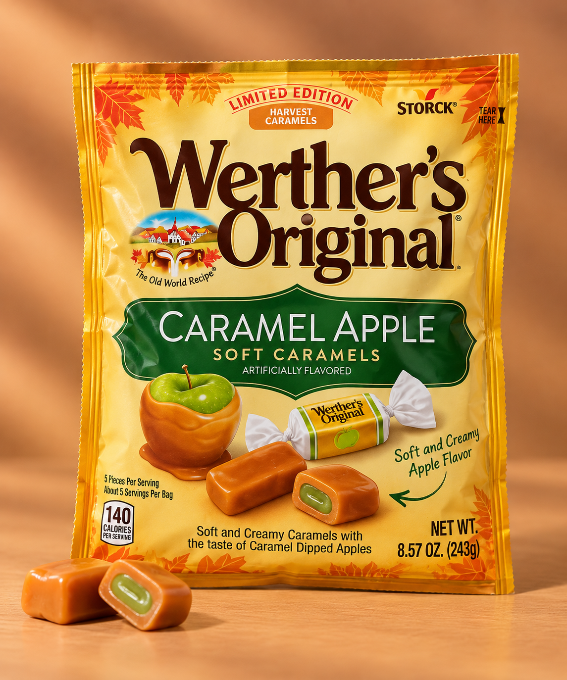 Werther’s Original Limited Edition Caramel Apple Soft Caramels