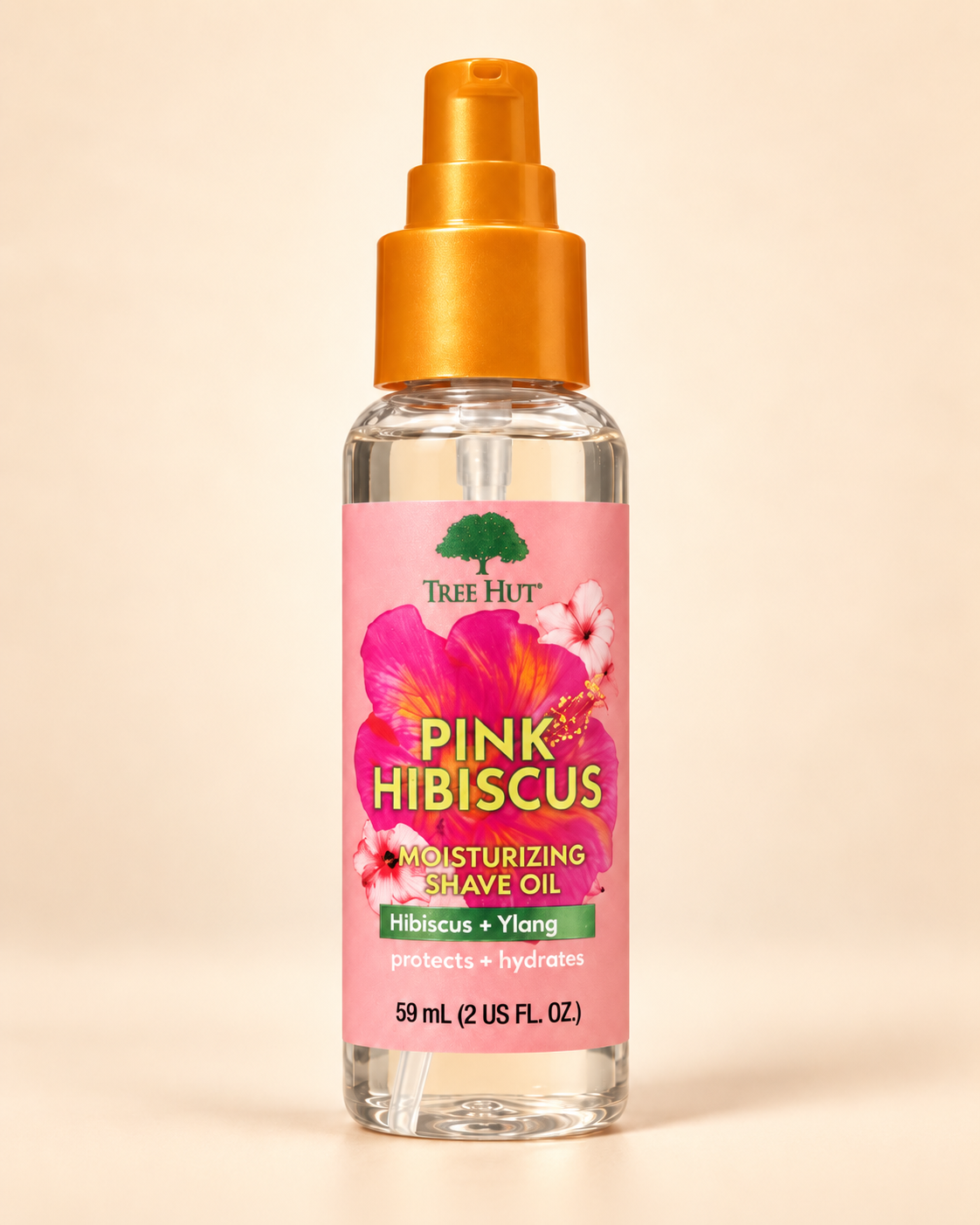 Tree Hut Pink Hibiscus Moisturizing Shave Oil (59ml)