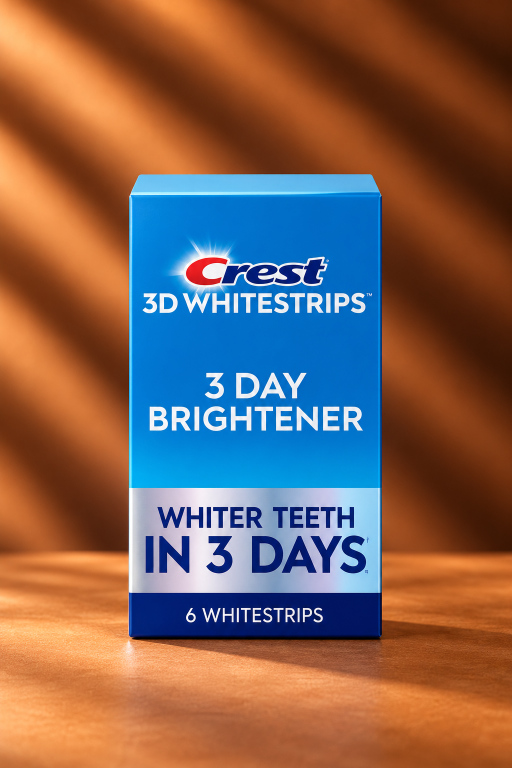 Crest 3D Whitestrips 3 Day Brightener – 6 Whitestrips