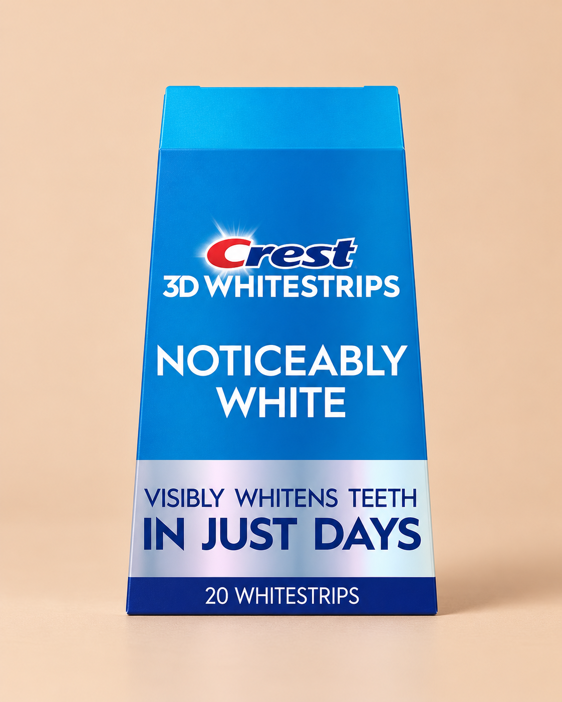 Crest 3D Whitestrips Noticeably White – 20 Whitestrips