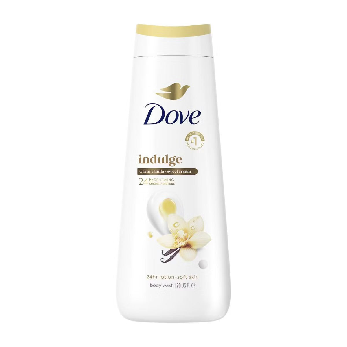 Dove Indulge Warm Vanilla + Sweet Cream Body Wash