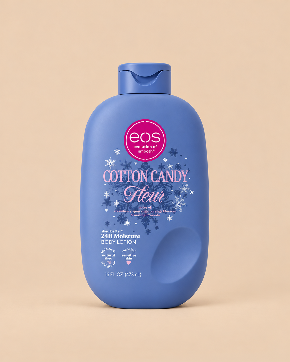 EOS Cotton Candy Fleur 24H Moisture Body Lotion – 473ml