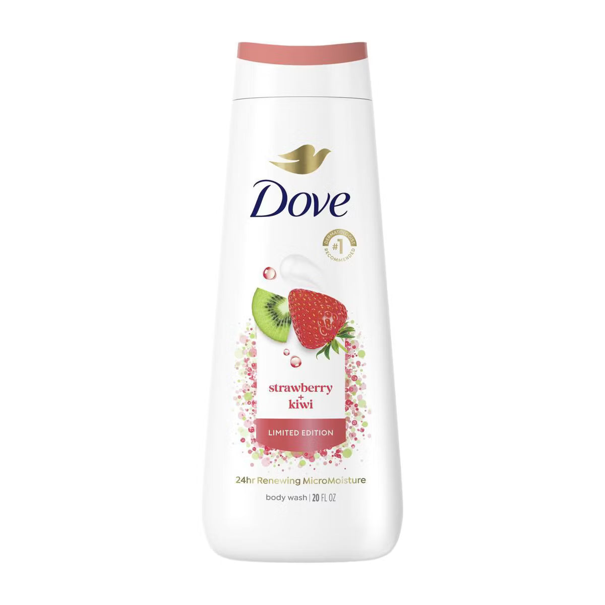 Dove Beauty Strawberry & Kiwi Limited Edition Body Wash