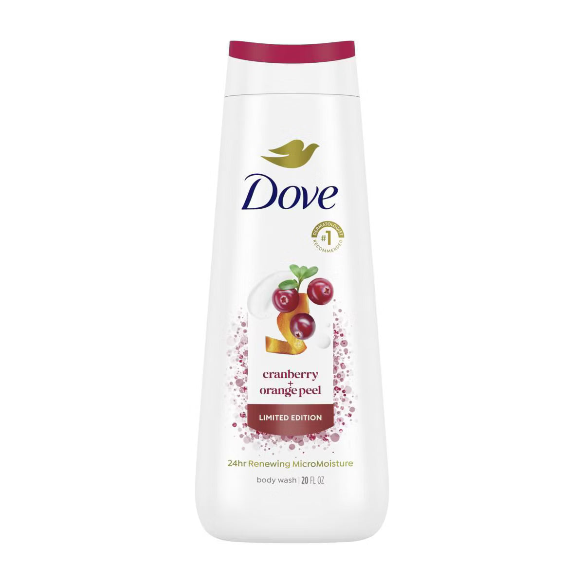 Dove Beauty Cranberry & Orange Peel Limited Edition Body Wash