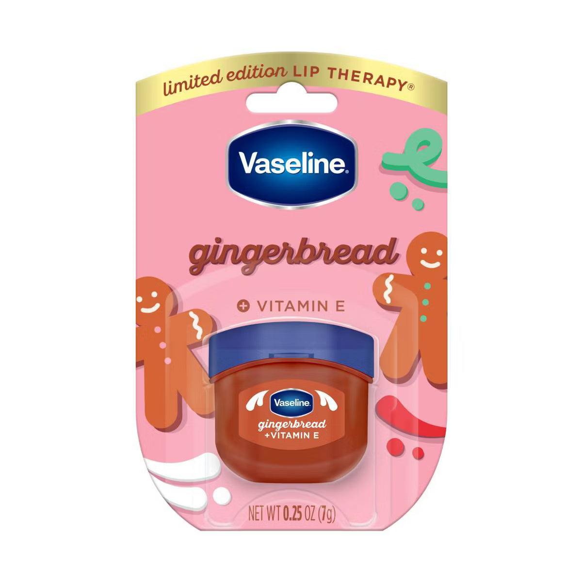 Vaseline Holiday Limited Edition Gingerbread Lip Therapy