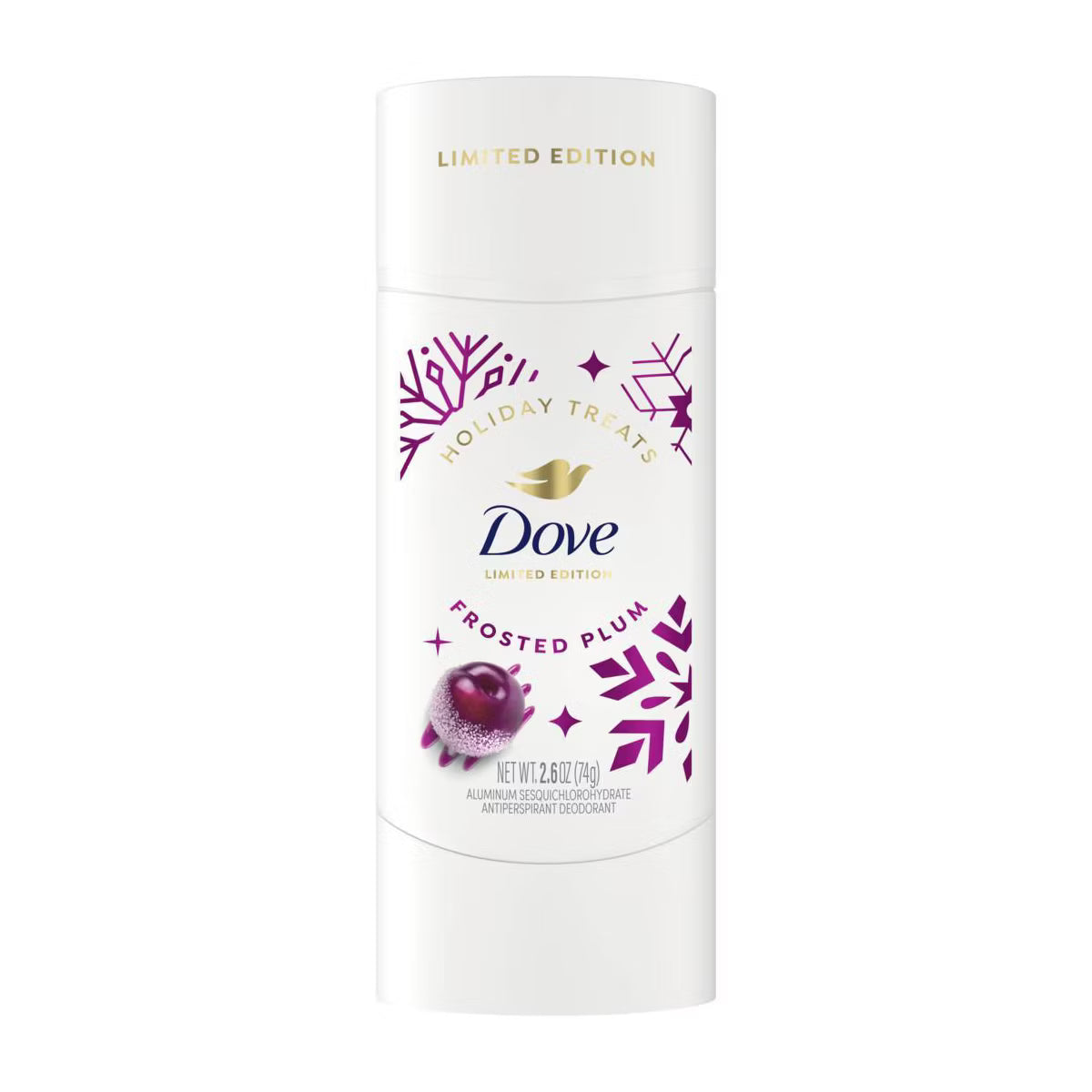 Dove Advanced Care Frosted Plum Berry Limited Edition Antiperspirant & Deodorant Stick