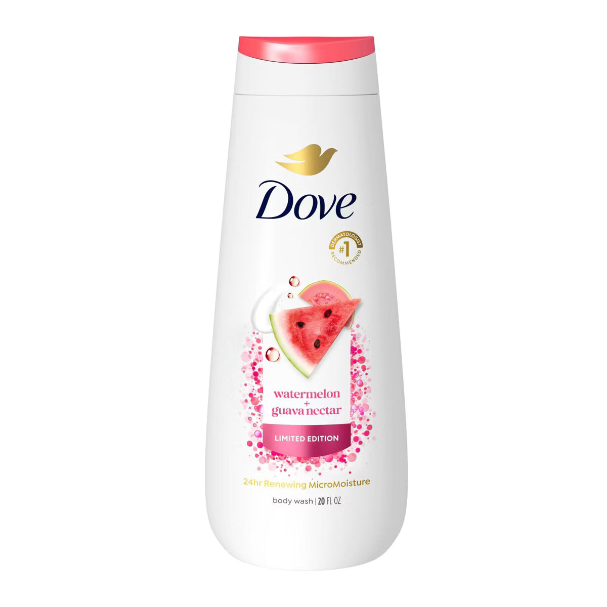 Dove Beauty Watermelon & Guava Nectar Limited Edition Body Wash