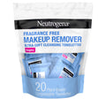Neutrogena Fragrance-Free Makeup Remover Cleansing Wipes Individually Wrapped (20 Count)