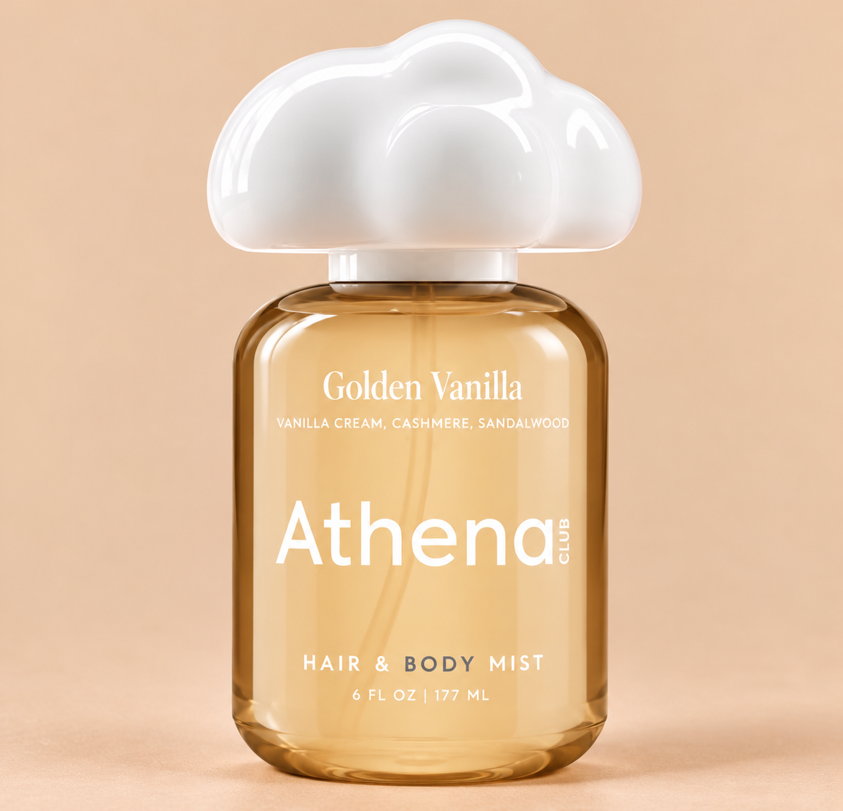 Athena Club Golden Vanilla Hair & Body Mist