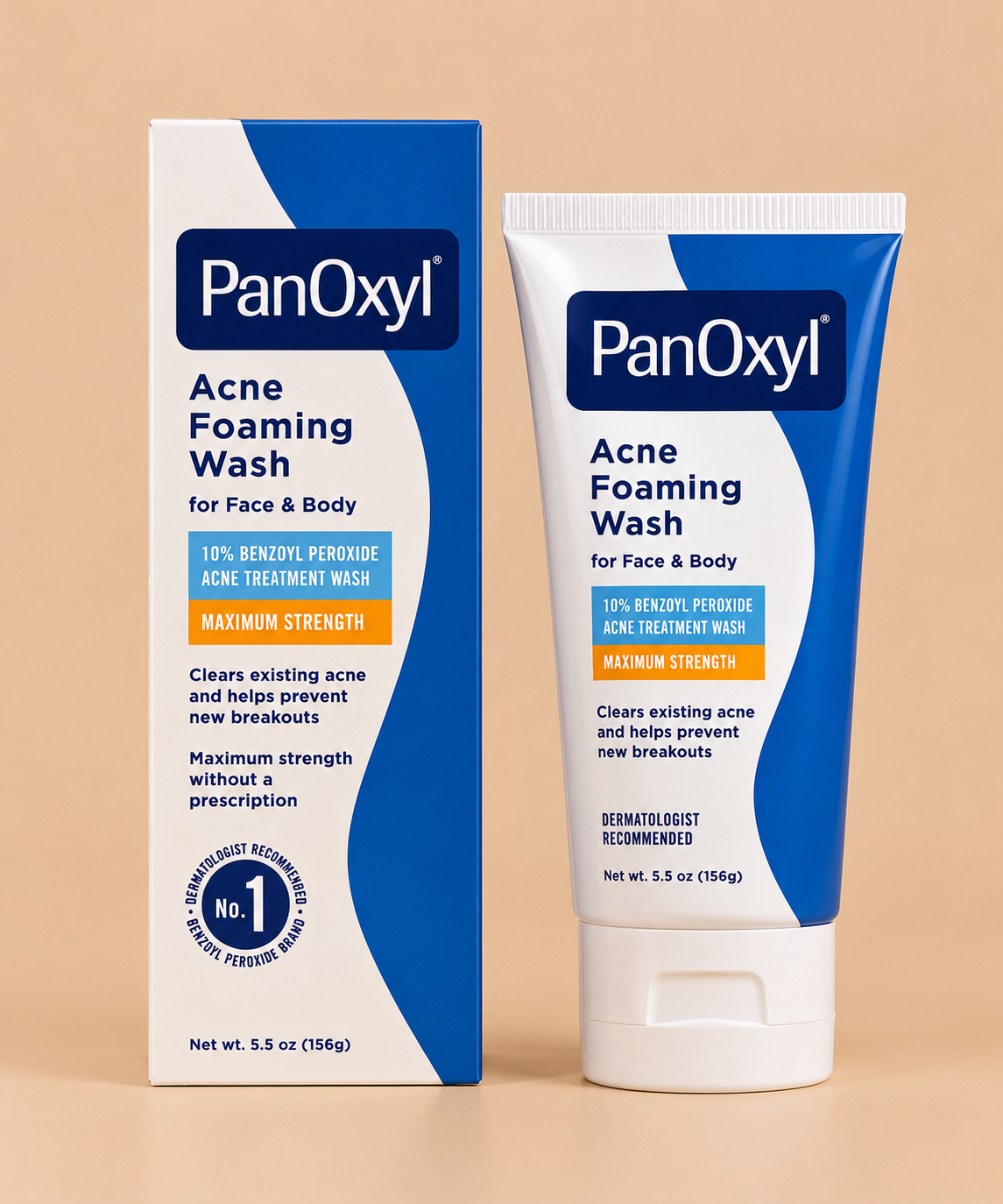 PanOxyl Acne Foaming Wash 10% Benzoyl Peroxide – 156g