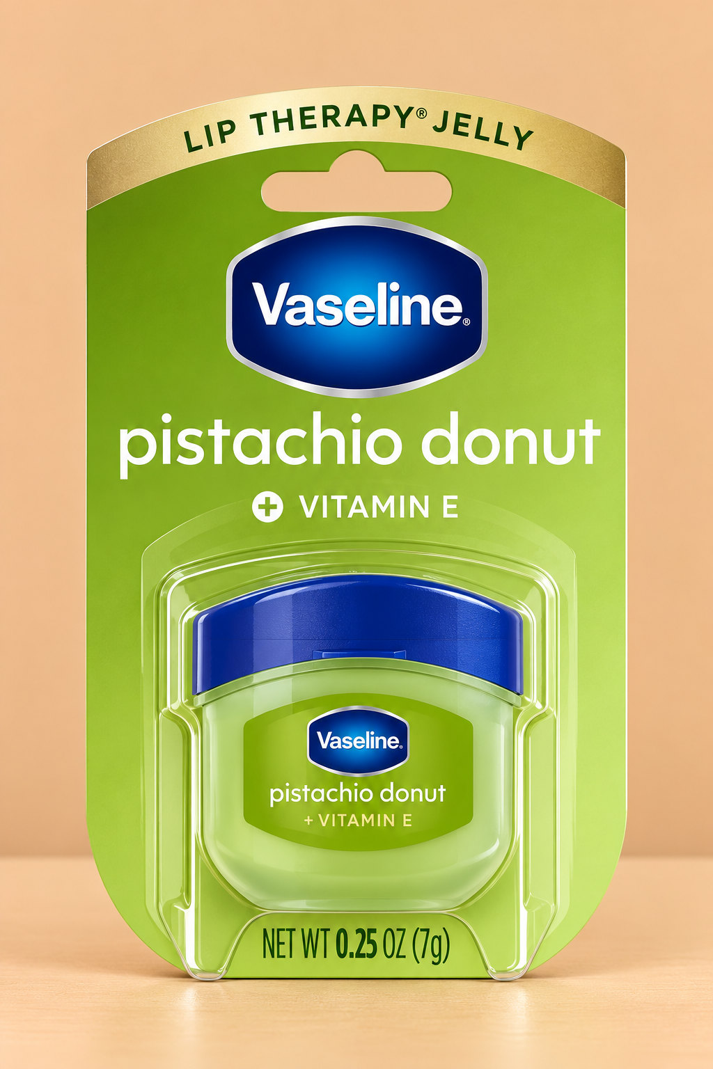 Vaseline Lip Therapy Pistachio Donut + Vitamin E – 7g