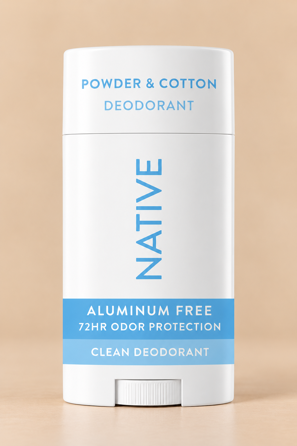 Native Powder & Cotton Deodorant – 72HR Odor Protection