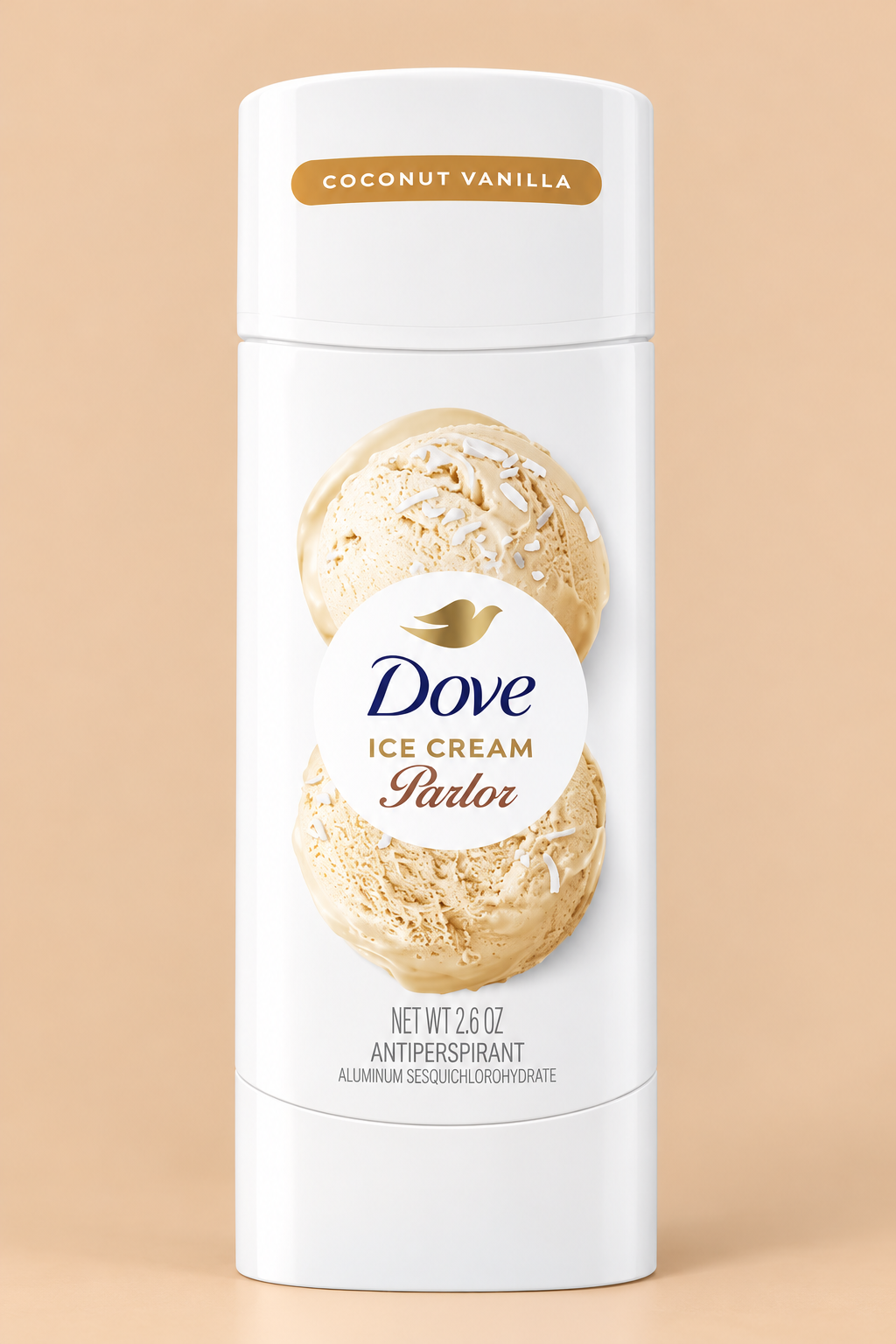 Dove Ice Cream Parlor Coconut Vanilla Antiperspirant Deodorant