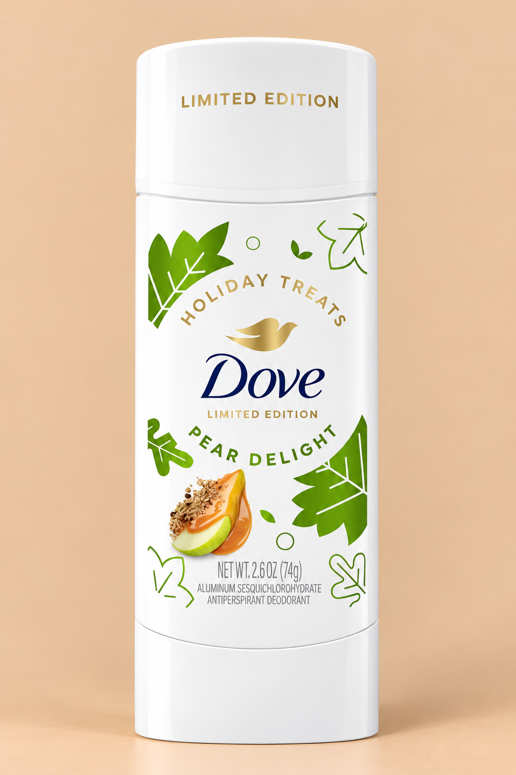Dove Holiday Treats Pear Delight Antiperspirant Deodorant – Limited Edition