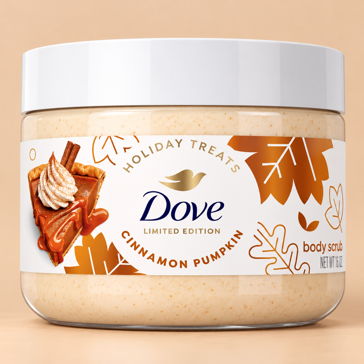 Dove Holiday Treats Cinnamon Pumpkin Body Scrub – Limited Edition