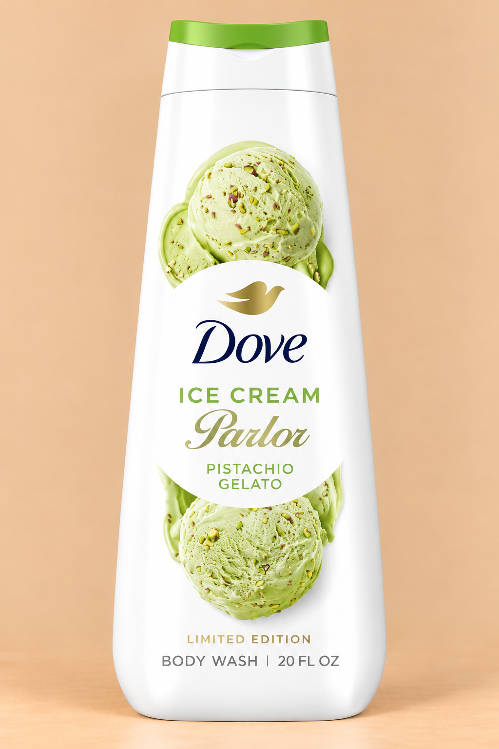 Dove Ice Cream Parlor Pistachio Gelato Body Wash – Limited Edition