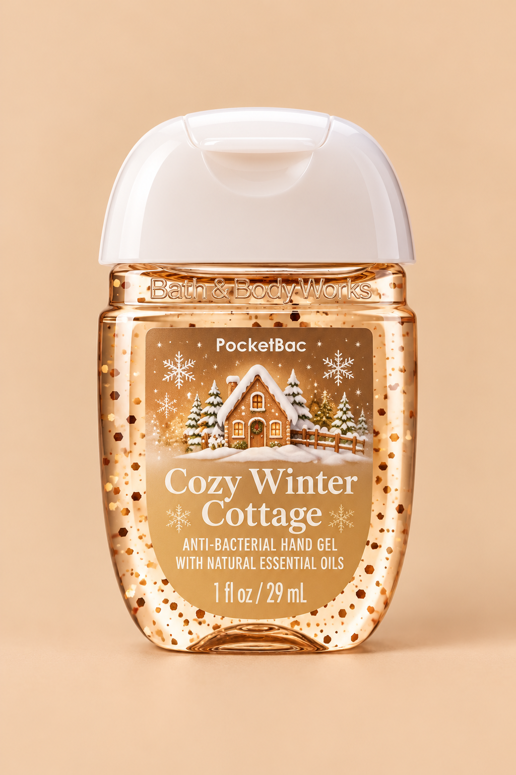 Bath & Body Works Cozy Winter Cottage PocketBac Hand Sanitizer