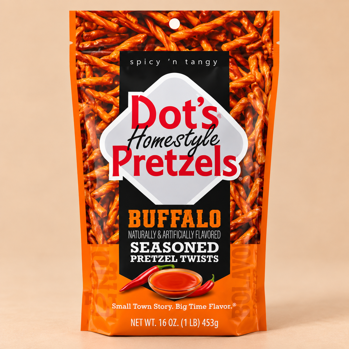 Dot’s Homestyle Pretzels Buffalo Twists