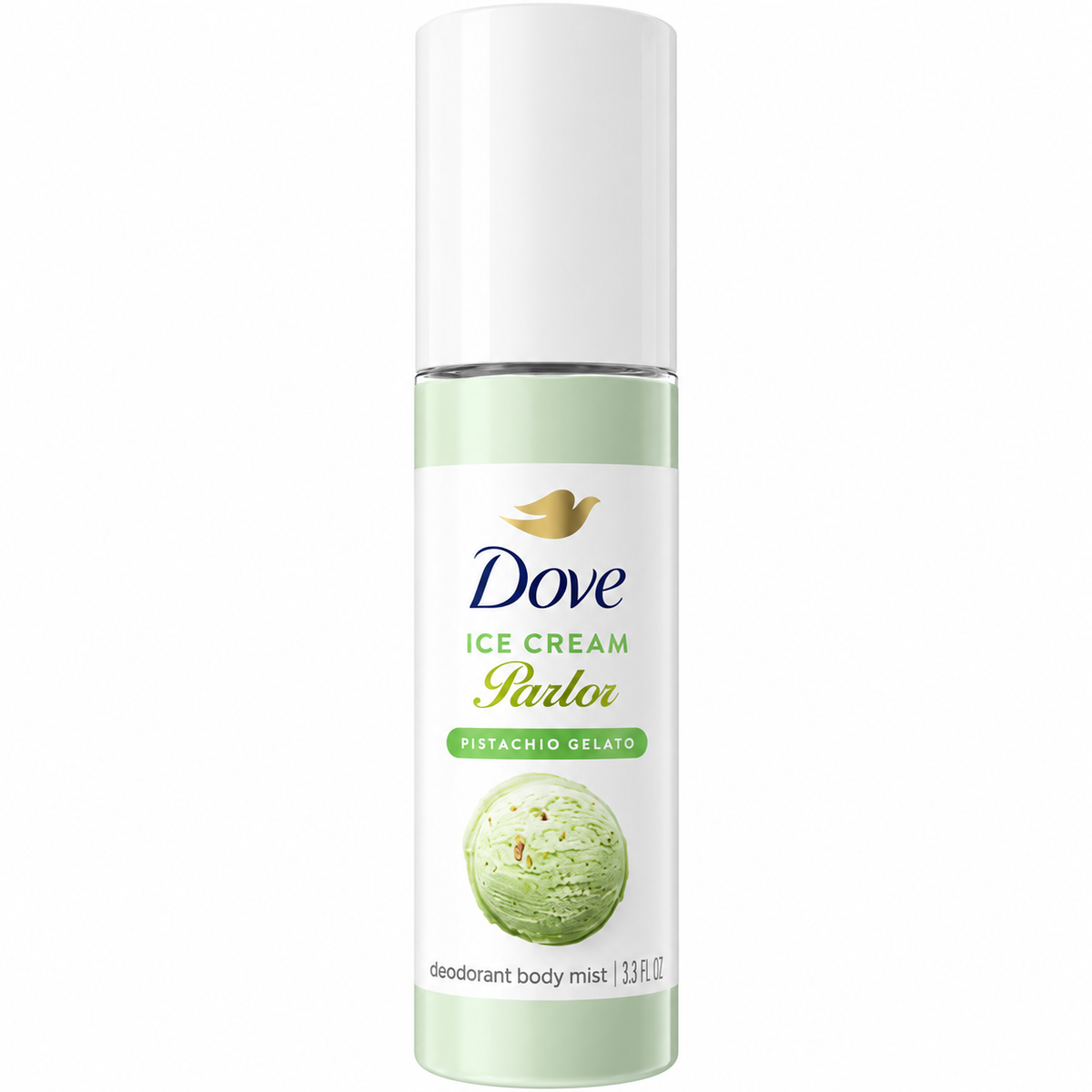 Dove Ice Cream Parlour Pistachio Gelato Body Mist
