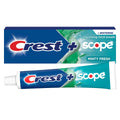 Crest + Scope Minty Fresh Whitening Toothpaste