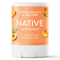 Native Sweet Peach & Nectar Mini Deodorant