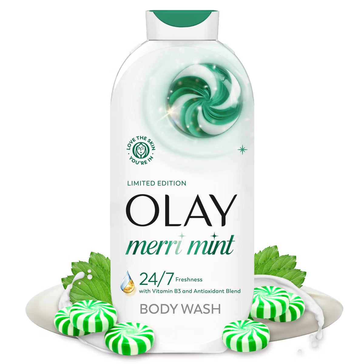 Olay Merry Mint Body Wash – Limited Edition