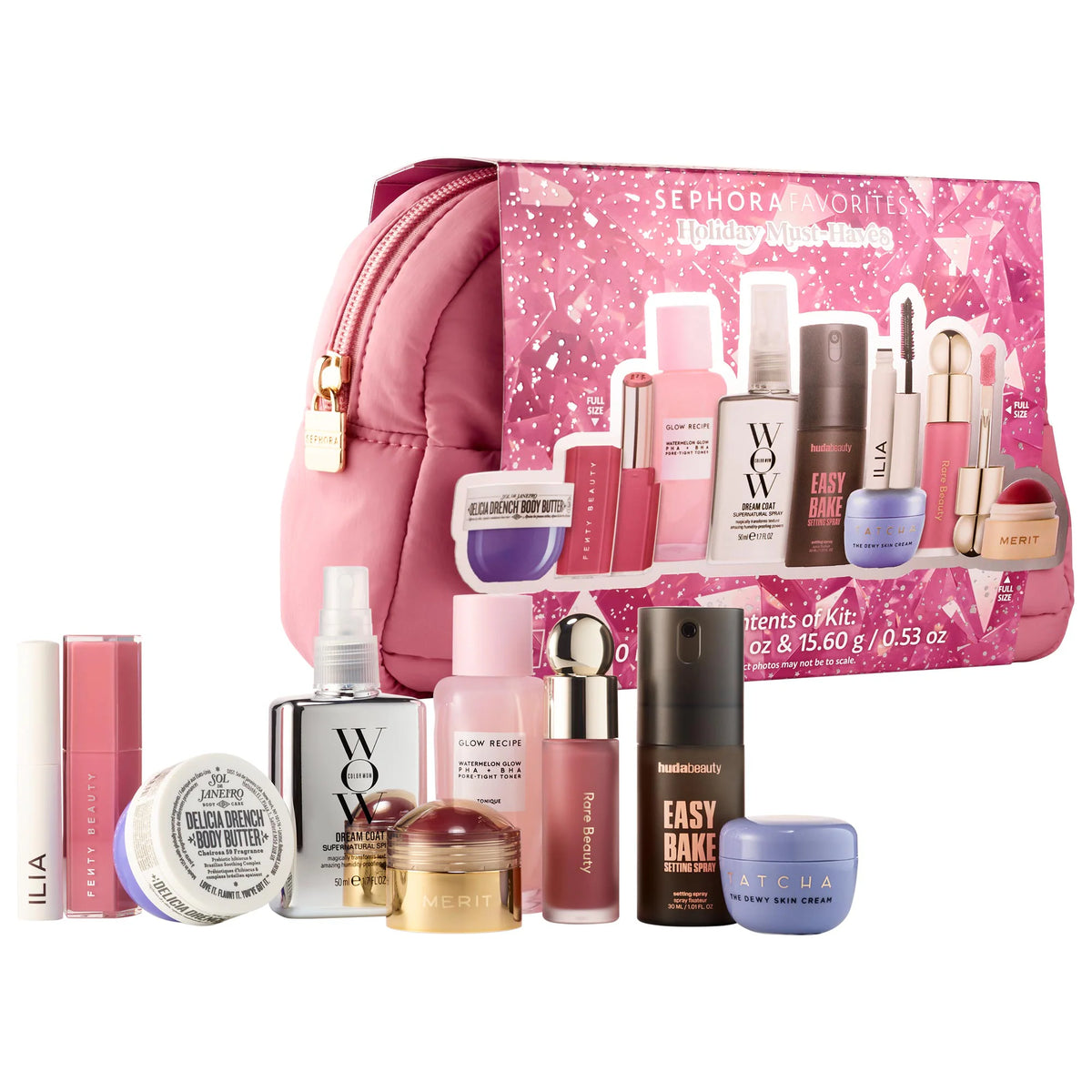 Sephora Favorites Holiday Must-Haves Makeup & Skincare Value Set – Limited Edition