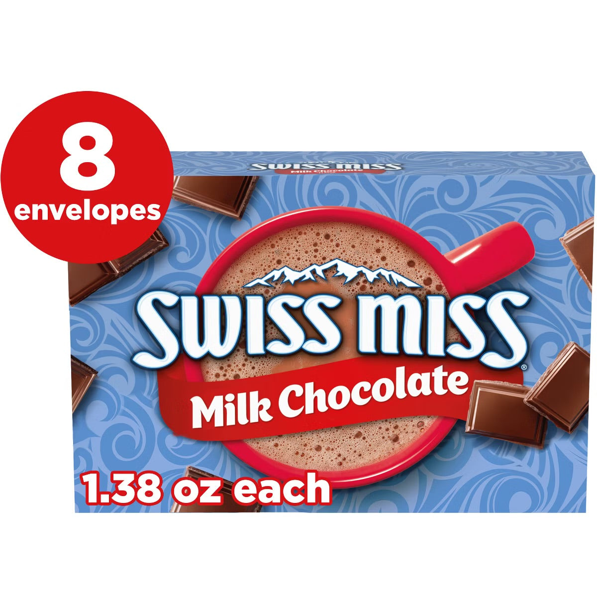 Swiss Miss Milk Chocolate Hot Cocoa Mix – 8 Count