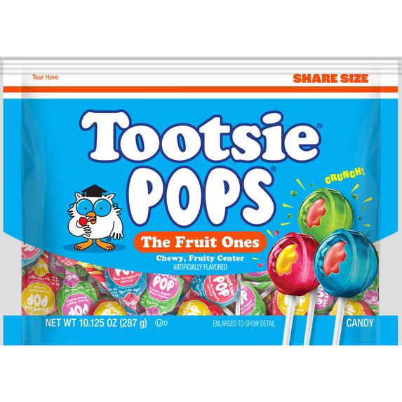 Tootsie Pops The Fruit Ones – Share Size