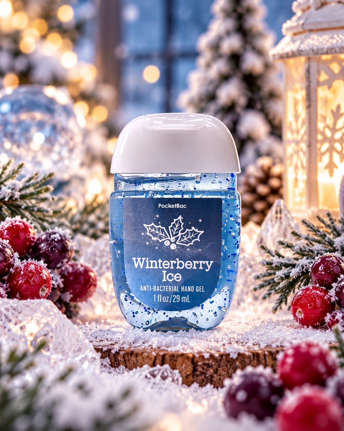 Bath & Body Works Winterberry Ice PocketBac Hand Sanitiser
