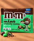 M&M’s Milk Chocolate Mint Crunchy Cookie Candy – Sharing Size