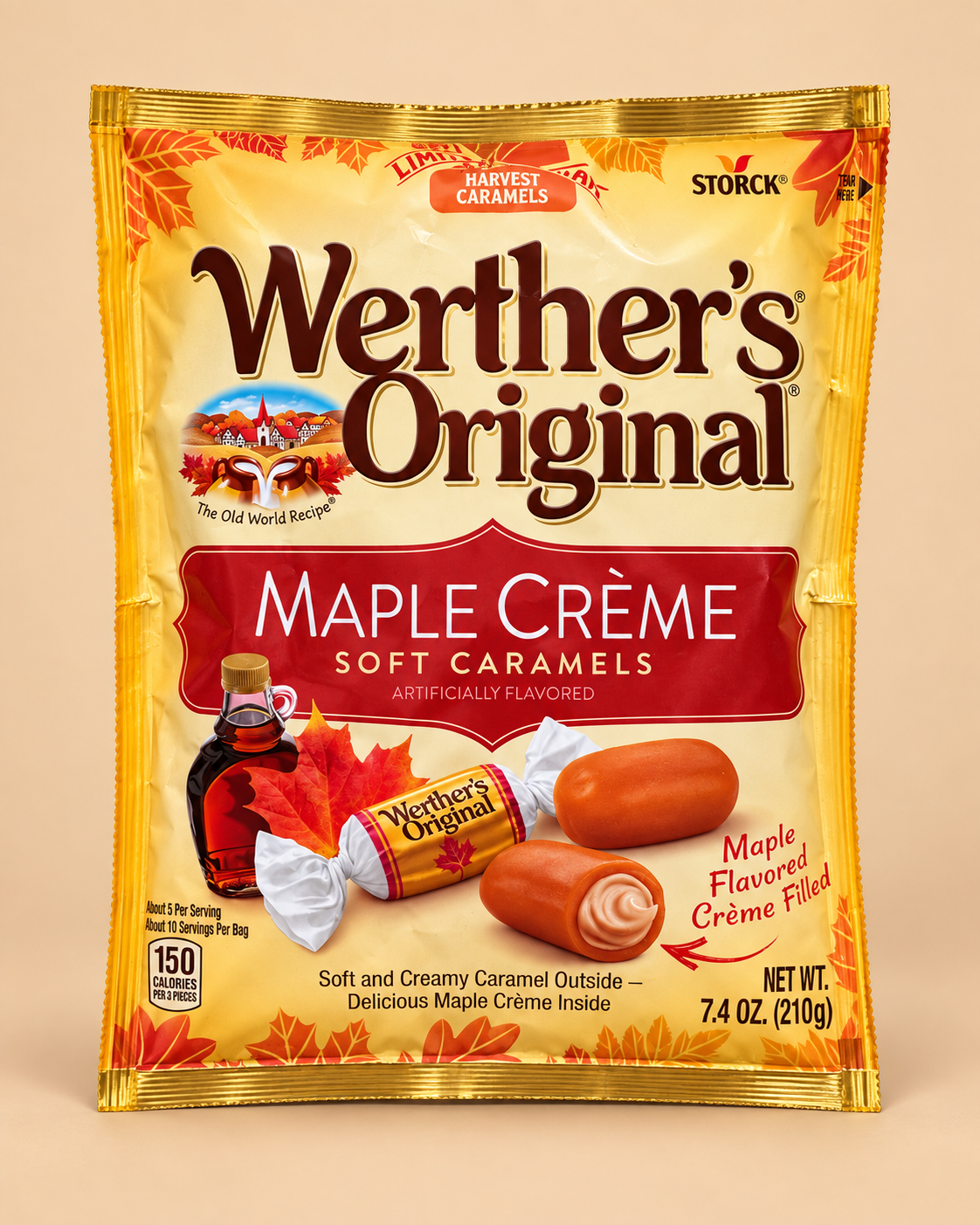Werther’s Original Limited Edition Maple Crème Soft Caramels